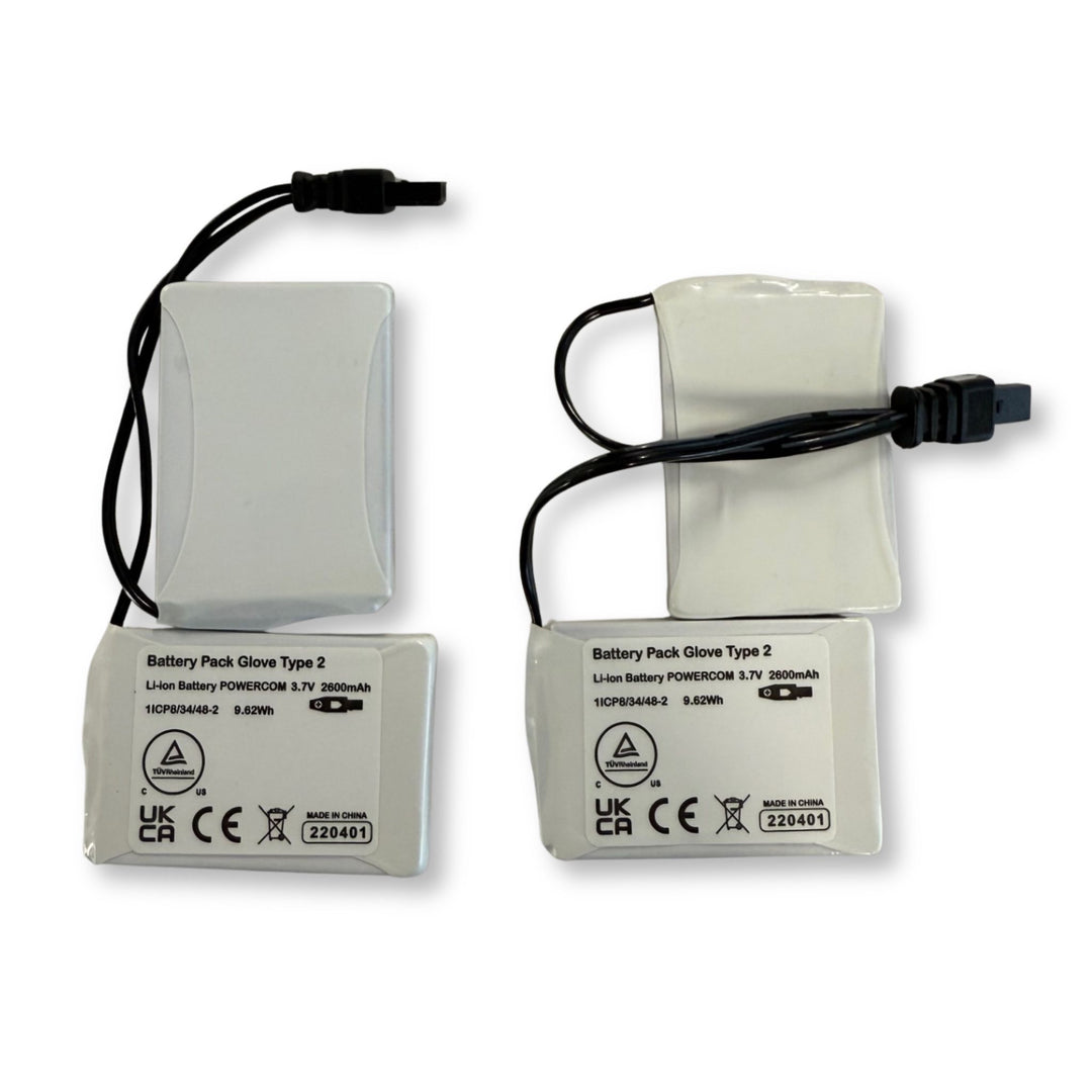 Bergfritz Zusatzakku-Pack Handschuhe Typ2 (2600 mAh)