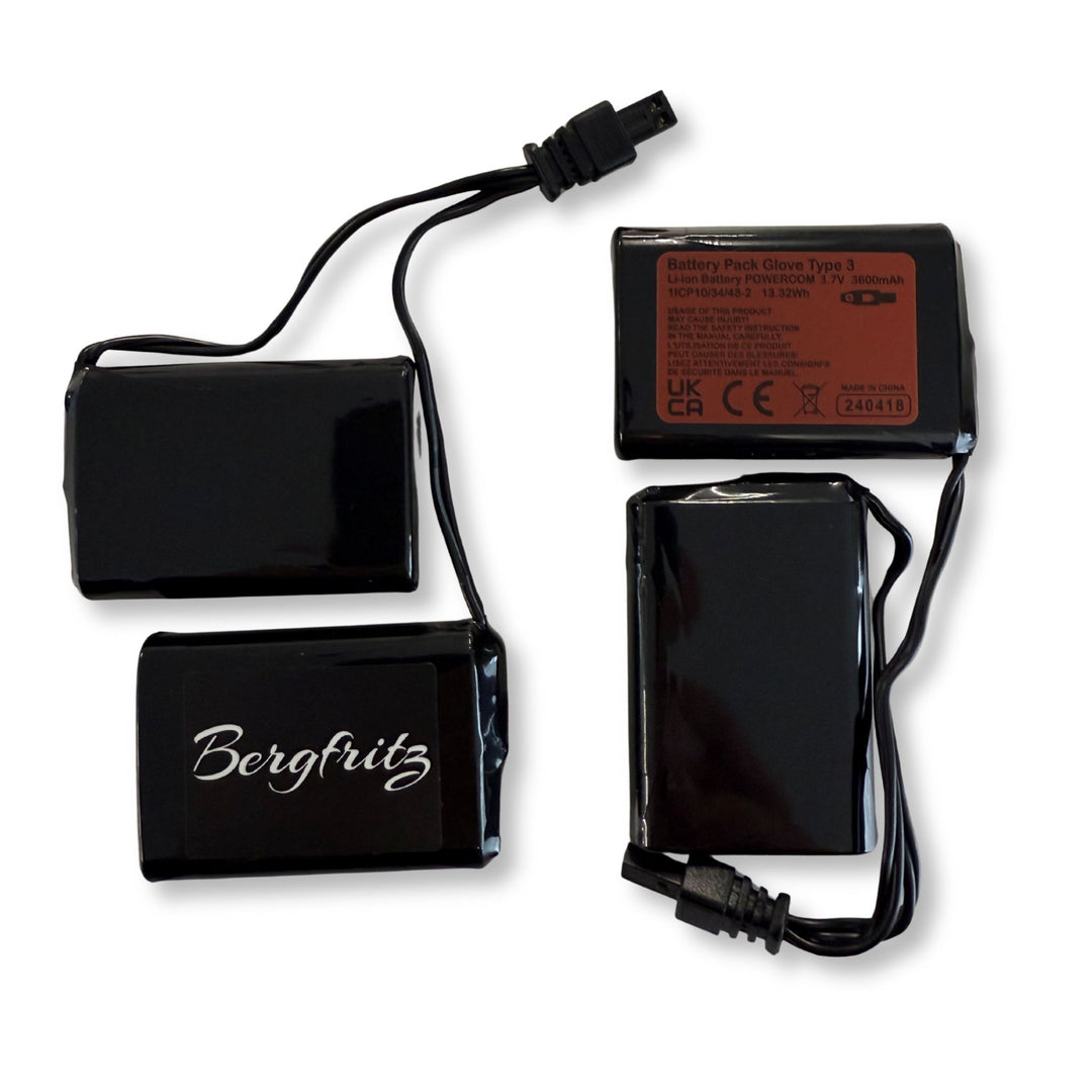 Bergfritz Zusatzakku-Pack Handschuhe Typ3 (3600mAh)
