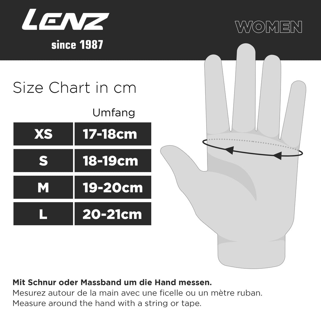 Lenz Heat Glove 6.0 Finger Heizhandschuhe (Damen) SET MIT AKKU