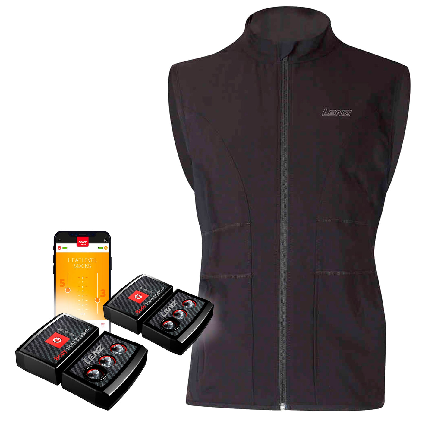 Lenz Heizweste Damen (Heat Vest 1.0 Women) - SET inkl. AKKU