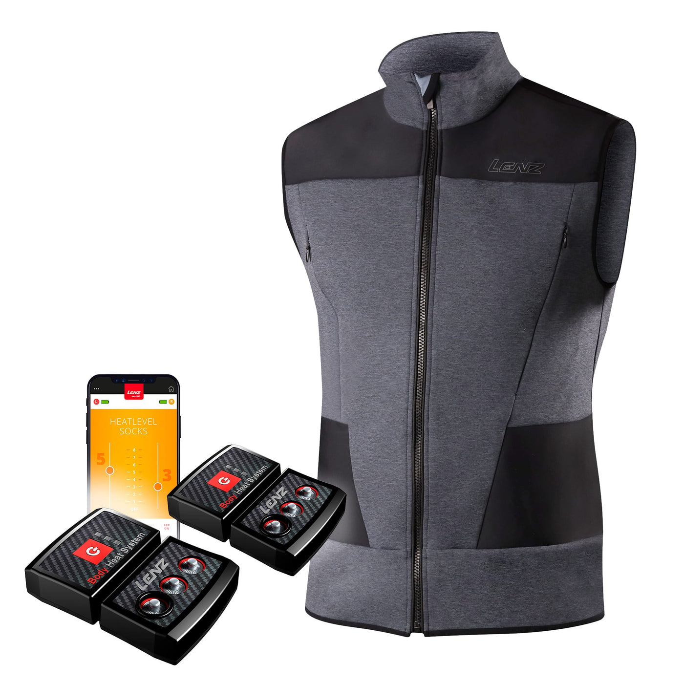 Lenz Heat Vest 2.0 - SET inkl. AKKU