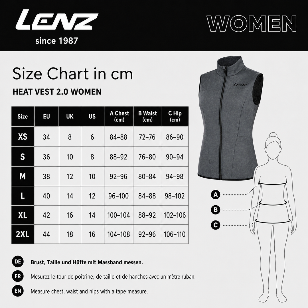 Lenz Heat vest 2.0 - OHNE AKKU