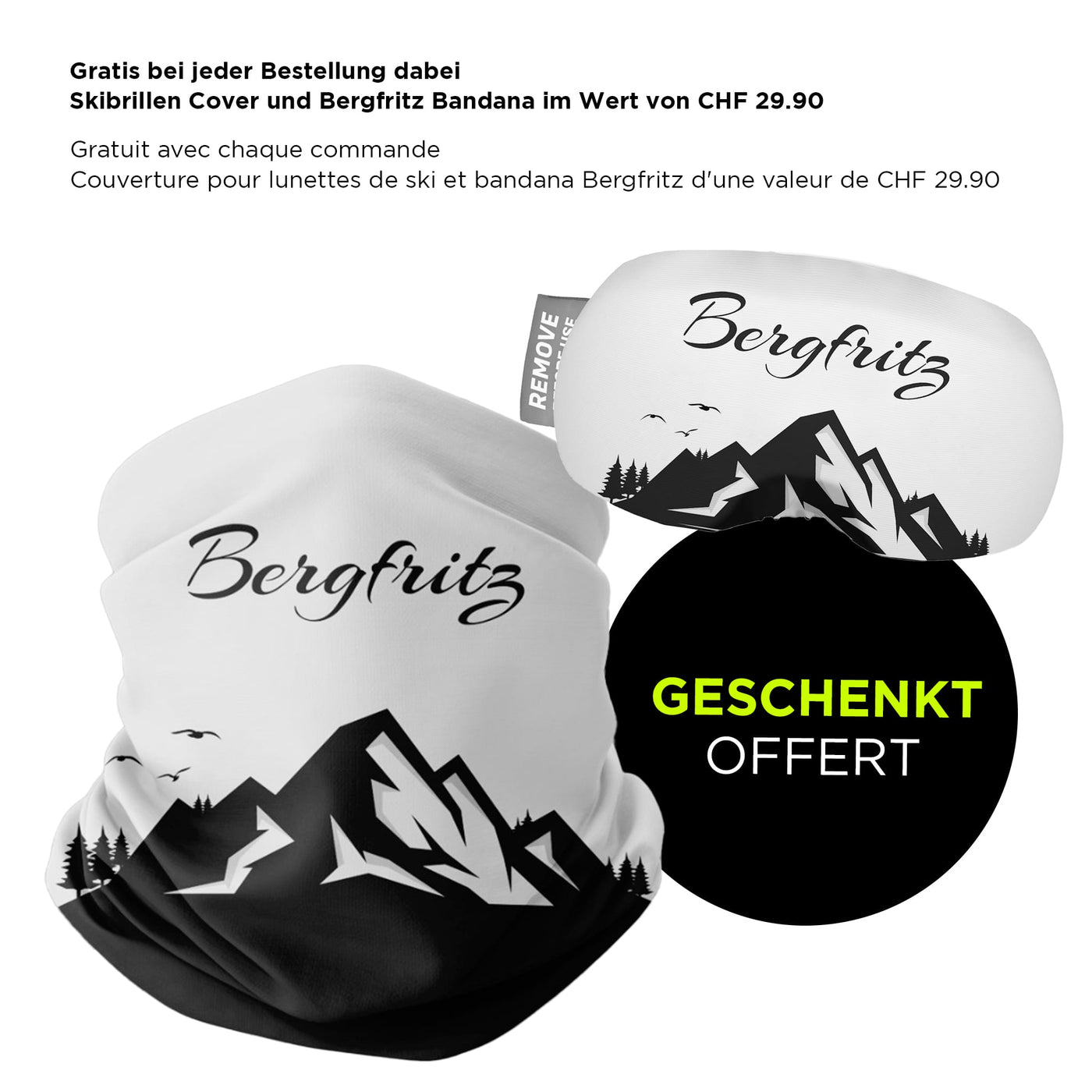 de retour : Bergfritz Set de chaussettes chauffantes