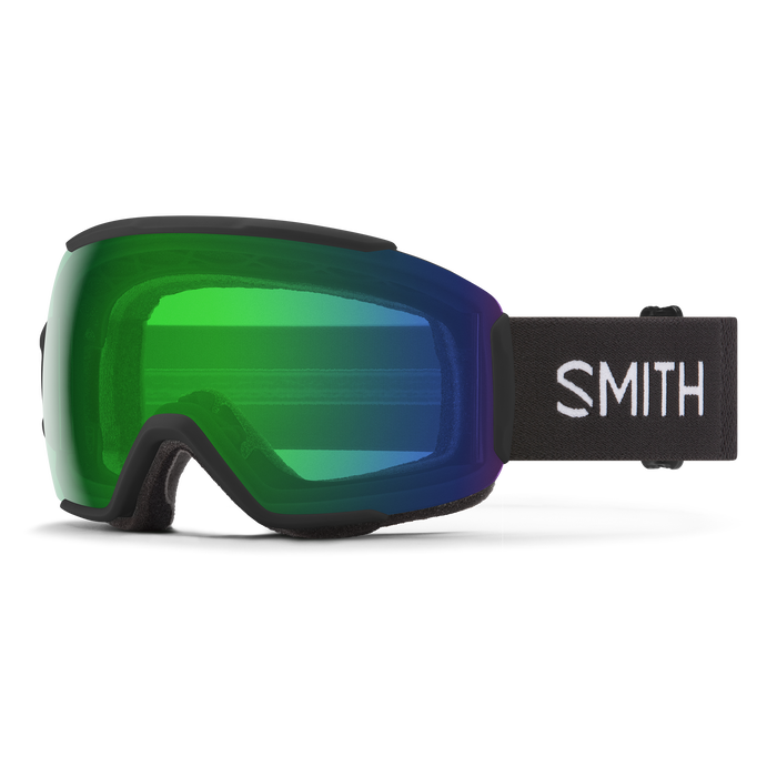 Smith Lunettes de ski OTG black everyday green mirror